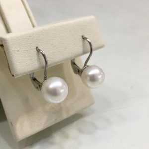 Orecchini a monachella con perle - Image 2