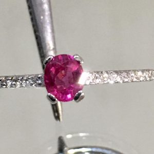 Anello con rubino e diamanti - Image 7